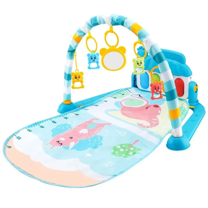 Baby Activity Gym Rack Early Education 0-36 Months Toy Gifts Musical Newborn Piano Keyboard Crawling Blanket Pedal Play Mat - Imagem 7
