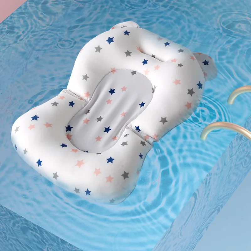 Baby Bath Support Pad Foldable Floating Seat Adjustable Newborn Bathing Cushion Infant Safety Net Hammock - Imagem 22
