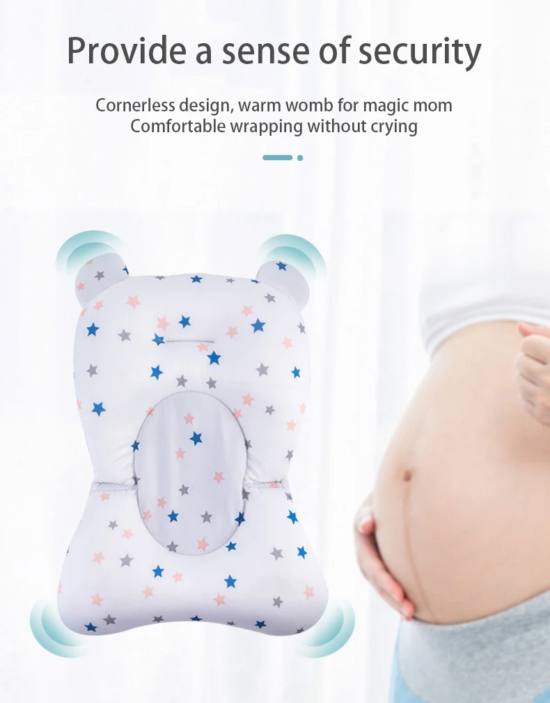 Baby Bath Support Pad Foldable Floating Seat Adjustable Newborn Bathing Cushion Infant Safety Net Hammock - Imagem 14