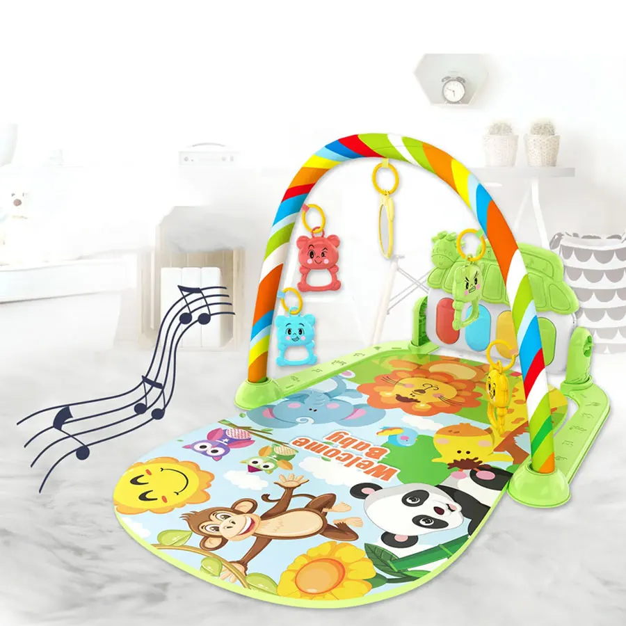 Baby Activity Gym Rack Early Education 0-36 Months Toy Gifts Musical Newborn Piano Keyboard Crawling Blanket Pedal Play Mat - Imagem 19