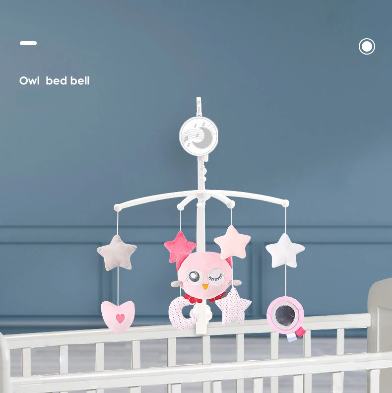 Baby Musical Crib Mobile With Hanging Rotating Toys Infant Bed Decoration Bedside Bell Toy Ringing Toys For Babies Boy And Girl - Imagem 2